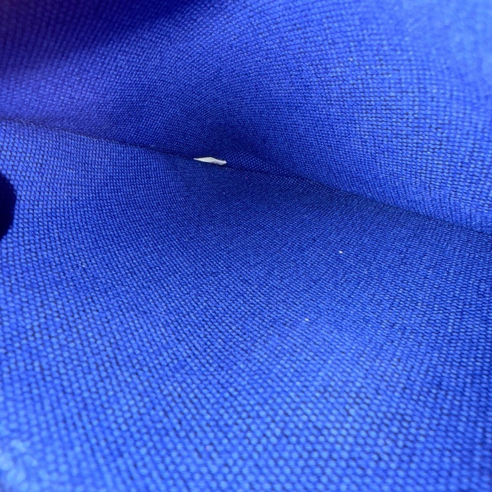 Pristine Prada Canapa Tote in Cobalto (blue) - Picture 11 of 13